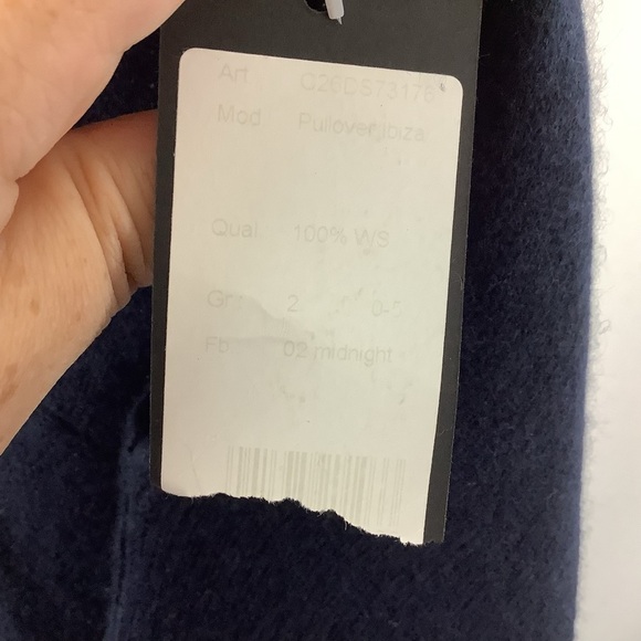 Elemente Clemente Blue Cashmere Pullover Dress - Picture 4 of 5